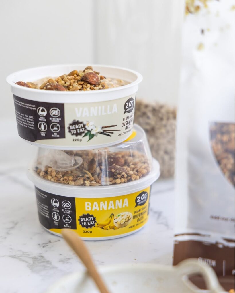 Overnight Oats with Protein Powder