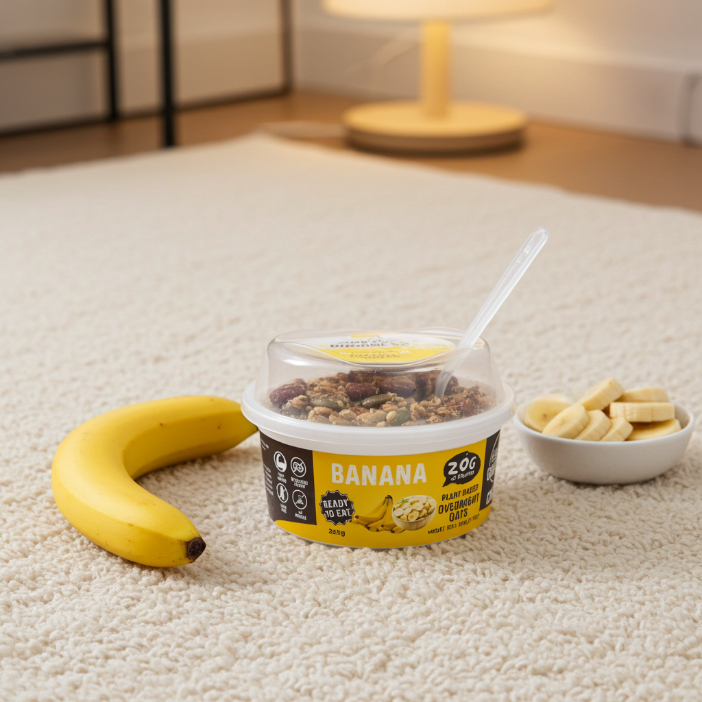 banana overnight oats