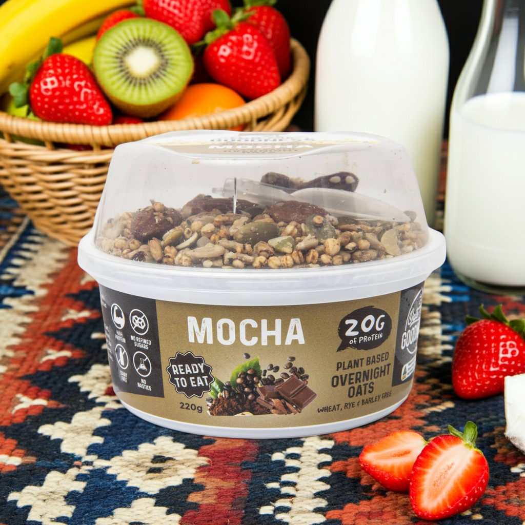mocha overnight oats