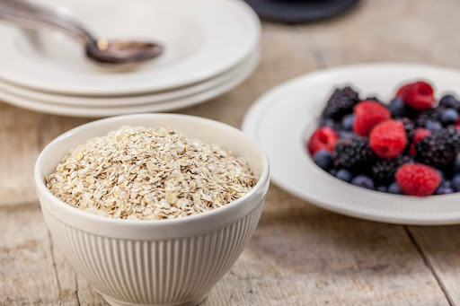 Berries oatmeal