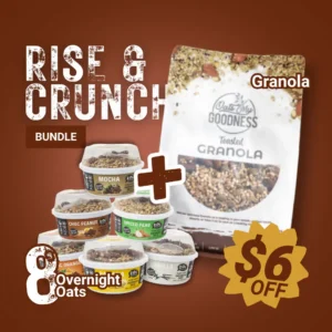 Rise and Crunch Bundle (8 units + 1 granola)