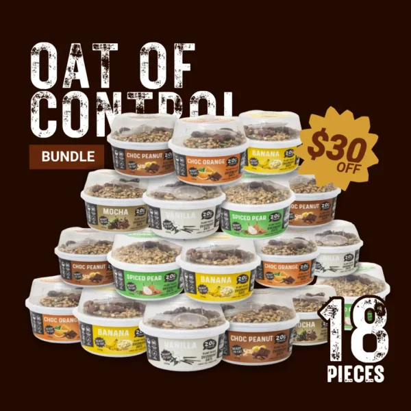 The Oat of Control Pack (18 units overnight oats)