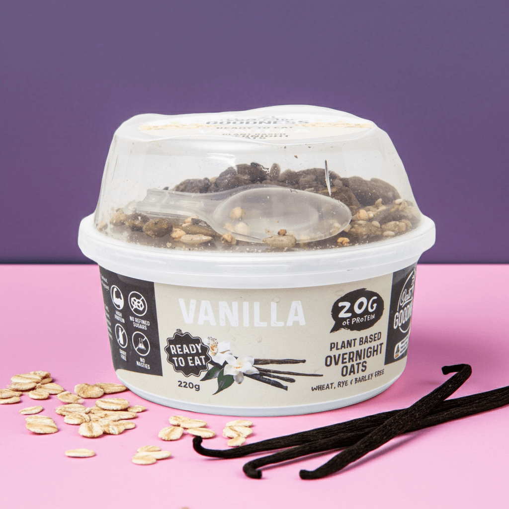 Vanilla Overnight Oats from Oats My Goodnes