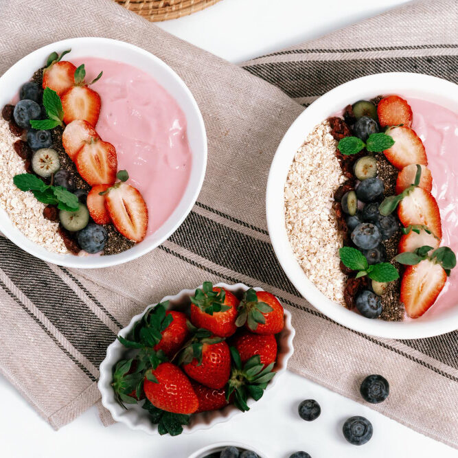 Overnight Oats with Berries Overnight Oats with Berries