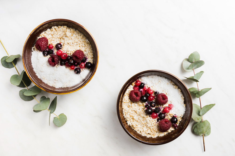 Overnight Oats with Berries