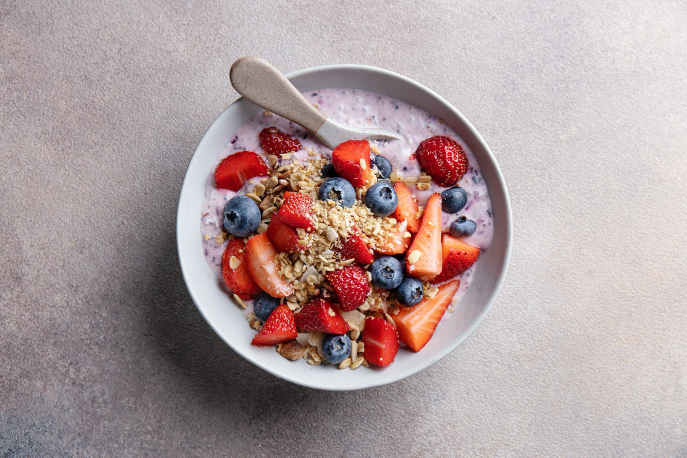 Overnight Oats with Berries