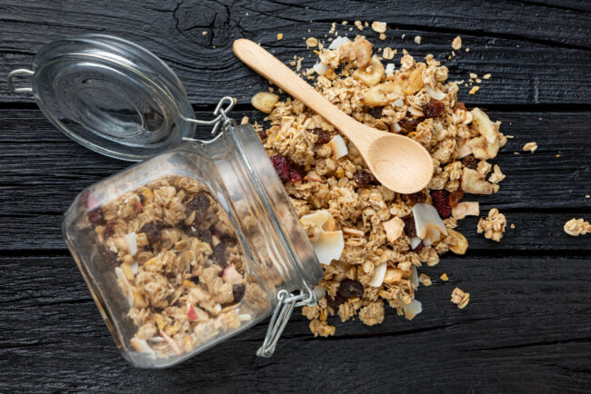 Muesli vs granola