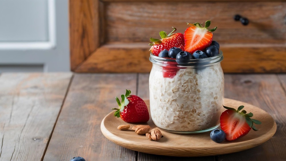 overnight oats for weight loss and muscle gain