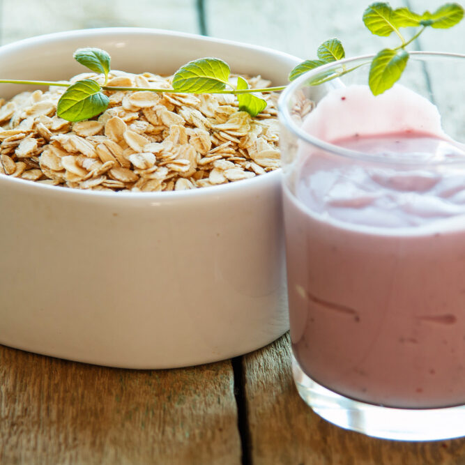 Oats Milkshake for Weight Gain