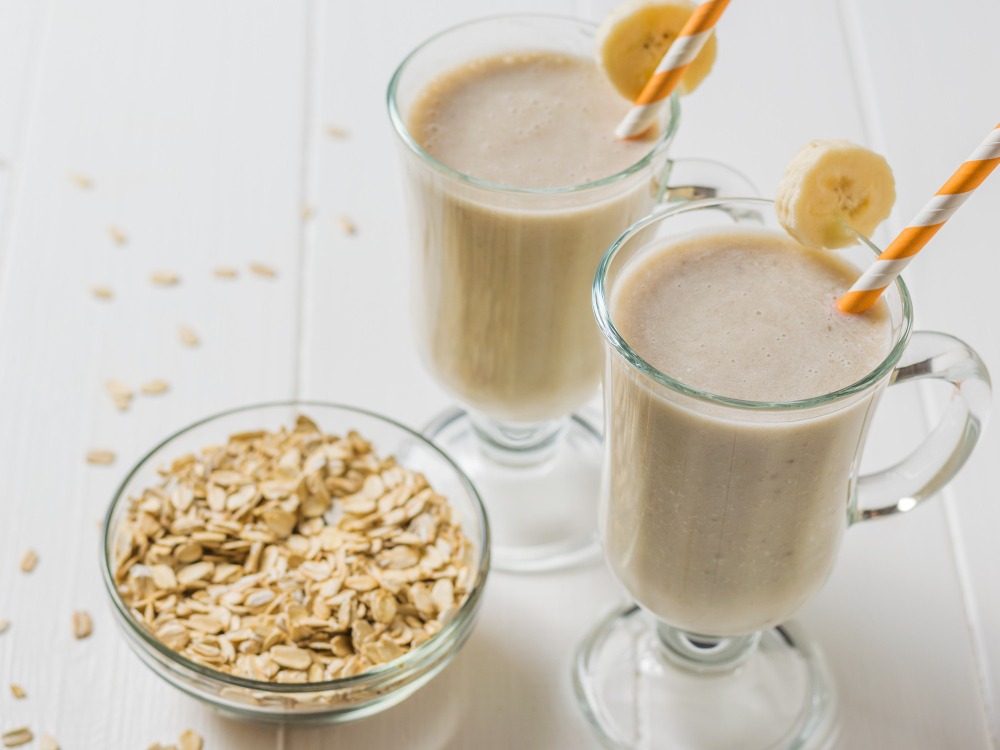 Oats Milkshake for Weight Gain
